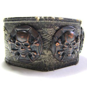 Hot Topic Wasteland German Skull Bracelet